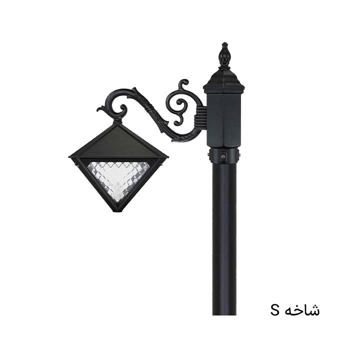 چراغ پارکی تکشاخه بیتا مدل داتیس کد 18